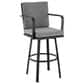 Blue River Don 30" Patio Barstool in Dark Gray, , large