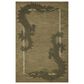 Loloi Romi Green and Forest 7"9" Square Area Rug, , large