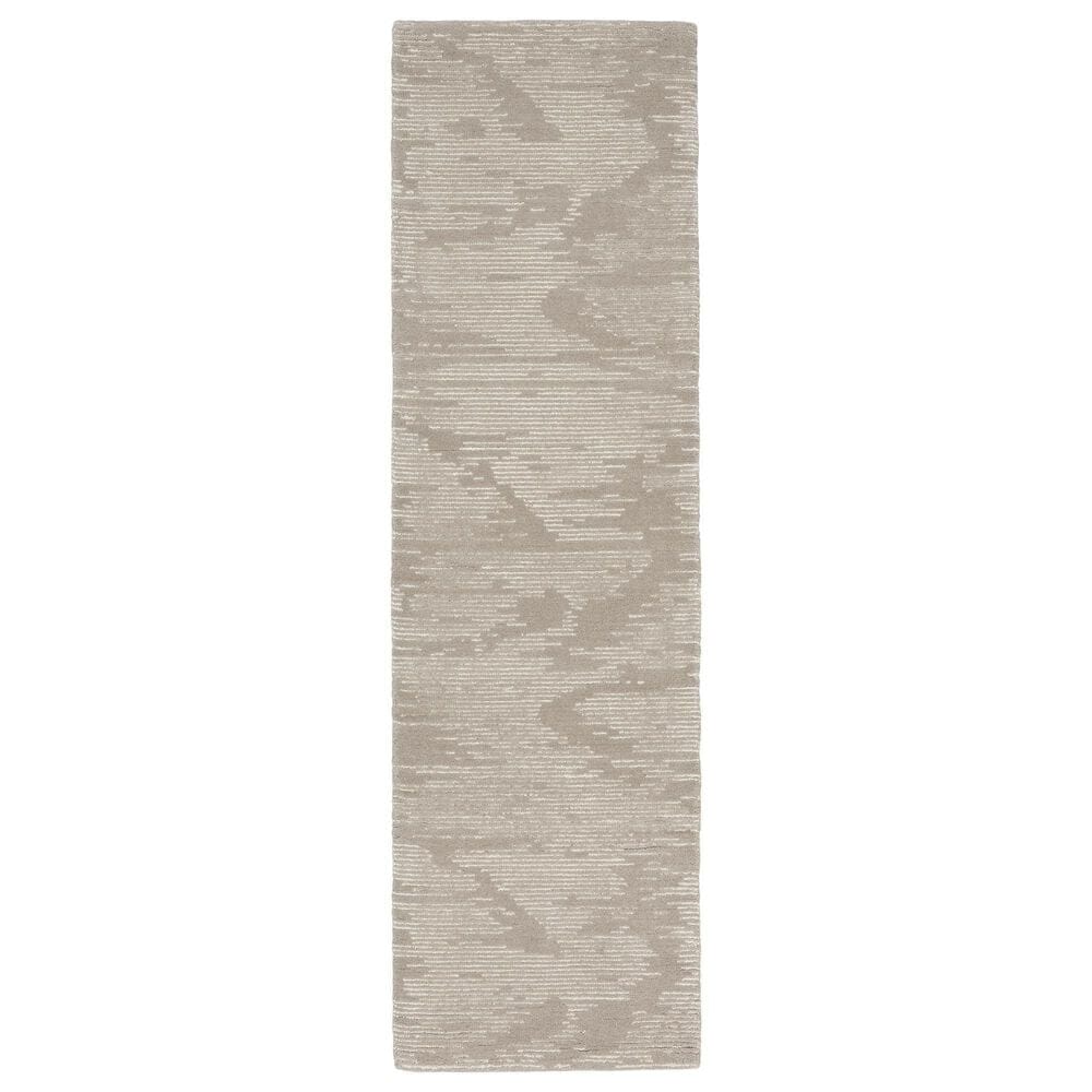 Nourison Ma30 Star 2"3" x 8" Taupe and Ivory Runner, , large