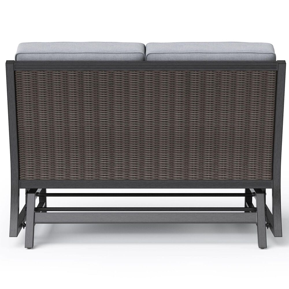 Clear Creek Collection 5-Piece Patio Conversation Set in Concrete, , large
