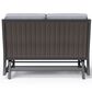 Clear Creek Collection 5-Piece Patio Conversation Set in Concrete, , large