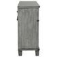 Ashley Russelyn 4-Piece Cal King Storage Bed Set in Gray, , large