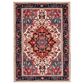 Safavieh Riviera 8"9" x 12" Ivory and Blue Area Rug, , large