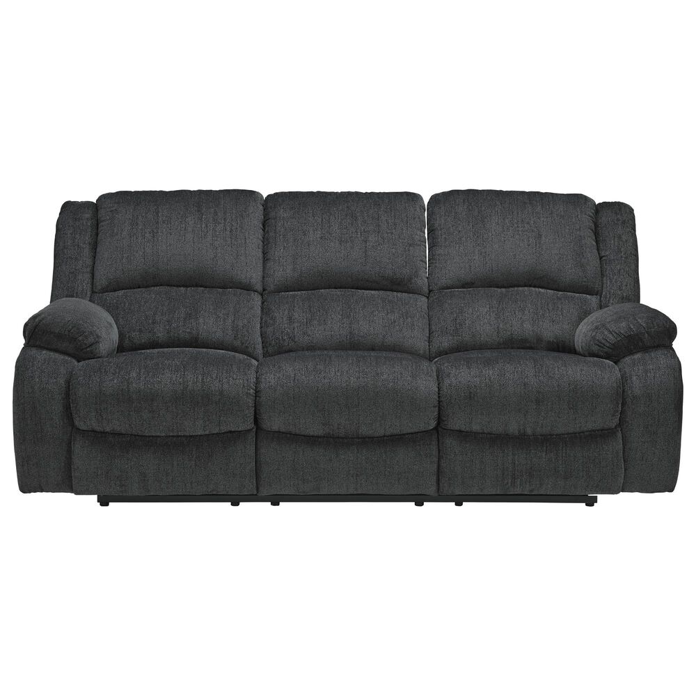 Ashley Draycoll 3-Piece Manual Reclining Living Room Set in Slate, , large