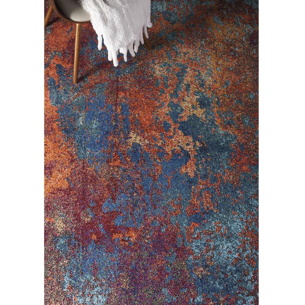 Nourison Celestial CES08 5&#39;3&quot; x 7&#39;3&quot; Atlantic Area Rug, , large