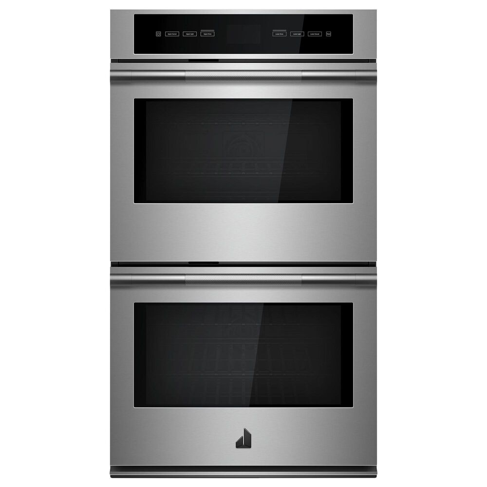 Jenn-Air Rise 30" Double Electric Wall Oven in Stainless Steel, , large