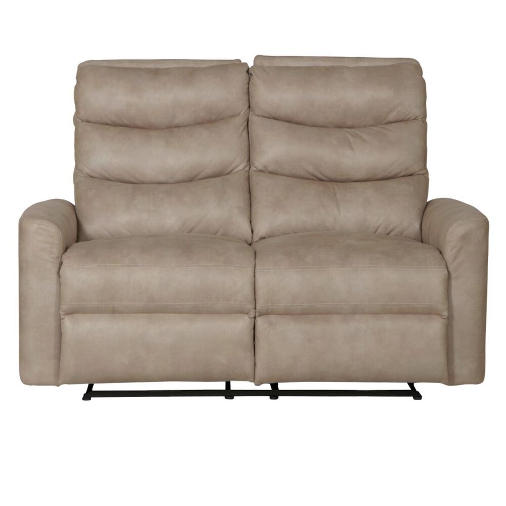 Catnapper Gill Manual Reclining Loveseat in Putty, , large