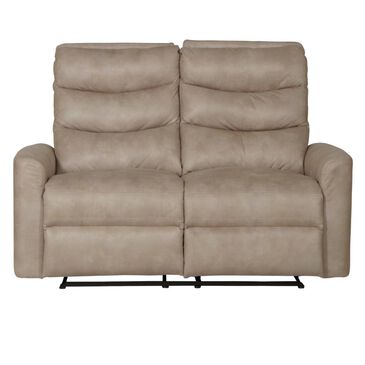 Catnapper Gill Manual Reclining Loveseat in Putty, , large