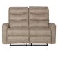 Catnapper Gill Manual Reclining Loveseat in Putty, , large