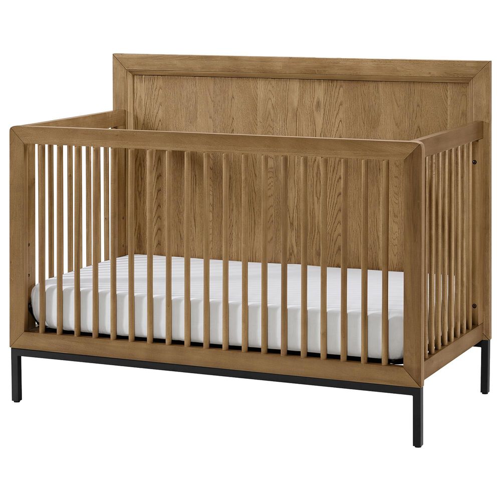 Eastern Shore Newport 4-In-1 Convertible Crib in Natural Oak, , large