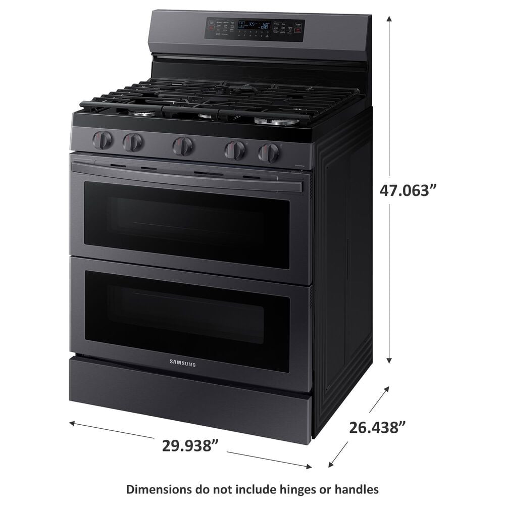 Samsung 6 Cu. Ft. Freestanding Gas Range in Black Stainless Steel, , large