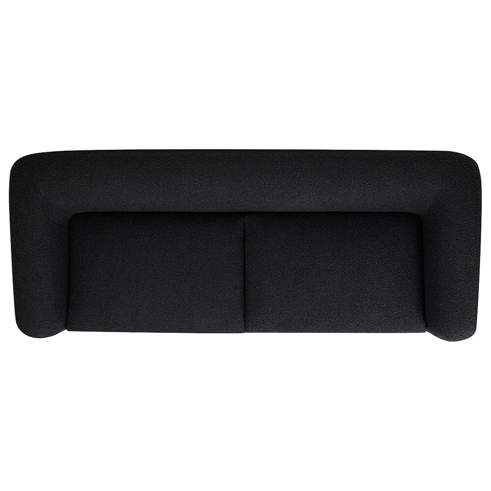 Jennifer Taylor Home Alpine Stationary Sofa in Ebony Black, , large