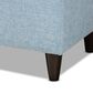 Baxton Studio Brette Storage Bench Ottoman in Blue, , large
