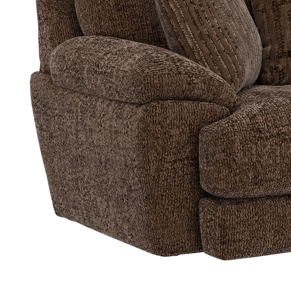 Jackson Furniture Jaden Stationary Loveseat in Cocoa, , large