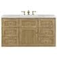 James Martin Vanities Laurent 48" Single Bathroom Vanity in Light Natural Oak with 3 cm Arctic Fall Solid Surface Top and Rectangular Sink, , large