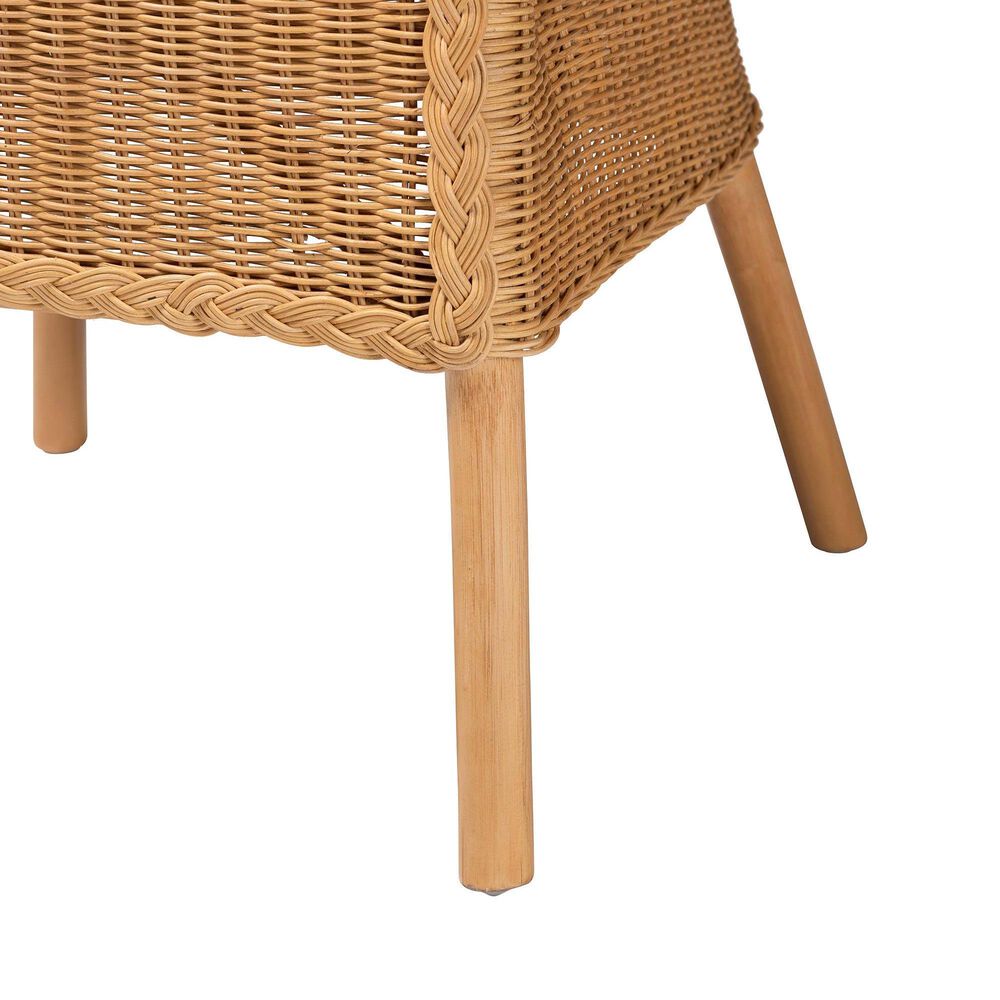 Baxton Studio Camelia Side Chair in Light Honey, , large