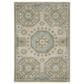 Oriental Weavers Maeve MAE03 Beige and Blue 7"10" x 10"10" Area Rug, , large