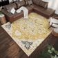 Dalyn Rug Company Marbella 9" x 13" Gold Area Rug, , large