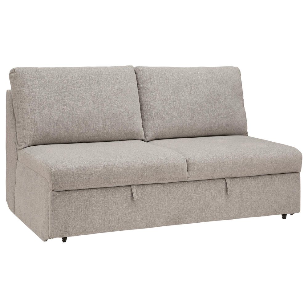 Ashley ModMax Luxe 3-Piece Symmetrical Sectional with Double Storage Chaise in Flint, , large