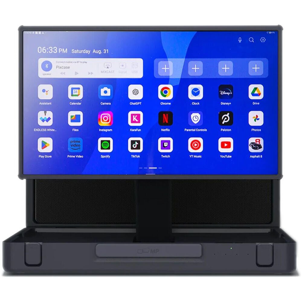 Mobile Pixels Mobile Pixels Pixcase 27" Full HD LCD Portable Multi-Touch Smart Monitor - Black, , large