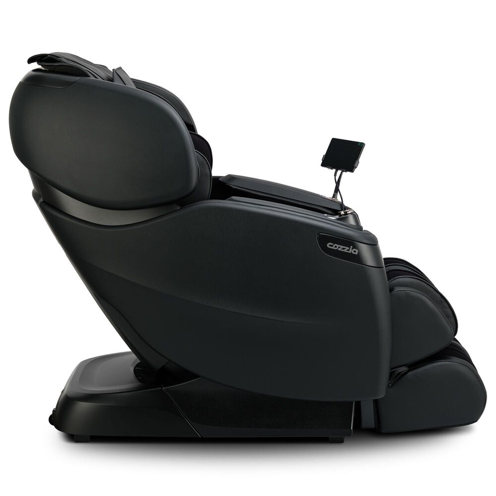 Cozzia Qi SE Duo Power Massage Chair with Onyx Cushion in Black, , large