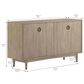 Vantage Finn Credenza Sideboard in Tawny and Gold, , large