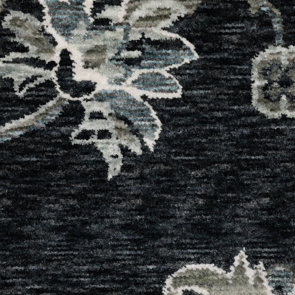 Oriental Weavers Echo ECH05 Blue and Ivory 3&#39;3&quot; x 5&#39; Area Rug, , large