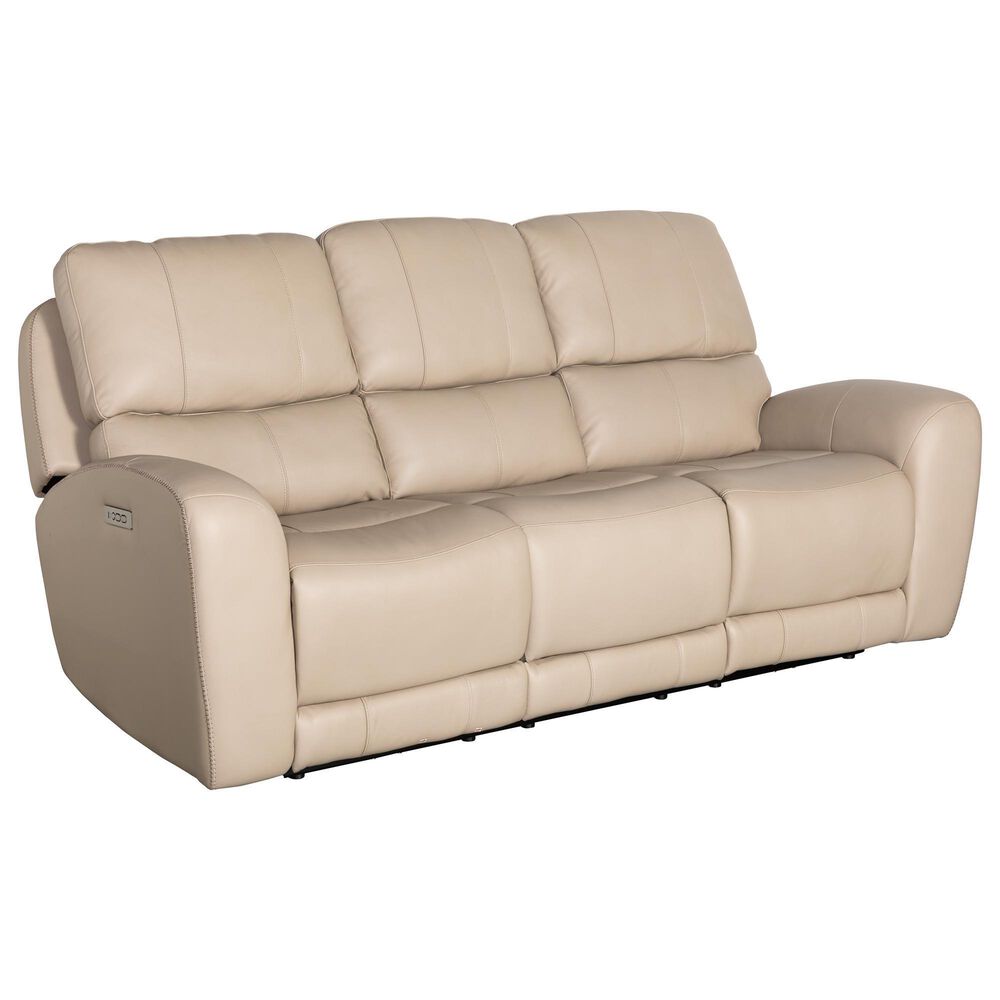Italiano Furniture Bel Vista Power Reclining Sofa in Taupe, , large