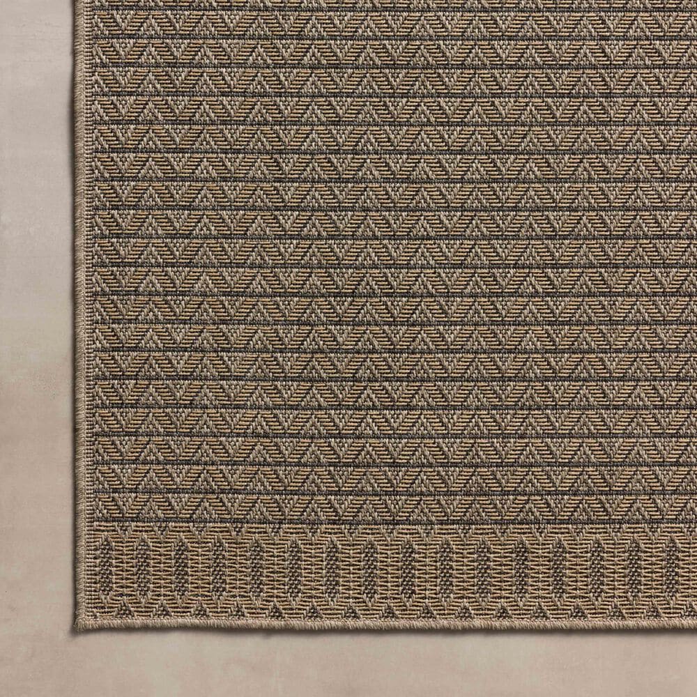 Loloi II Providence 3&#39;9&quot; x 5&#39;9&quot; Natural and Graphite Indoor/Outdoor Area Rug, , large