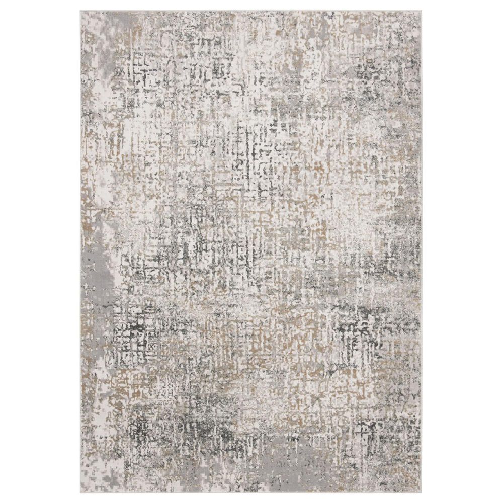Safavieh Vogue 12" x 15" Beige and Grey Area Rug, , large