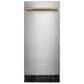 KitchenAid 15"" Automatic Ice Maker with Drain Pump in PrintShield Stainless, , large