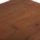 Home Trends & Design Organic Forge 94" Dining Table in Raw Walnut and Antique Zinc, , large