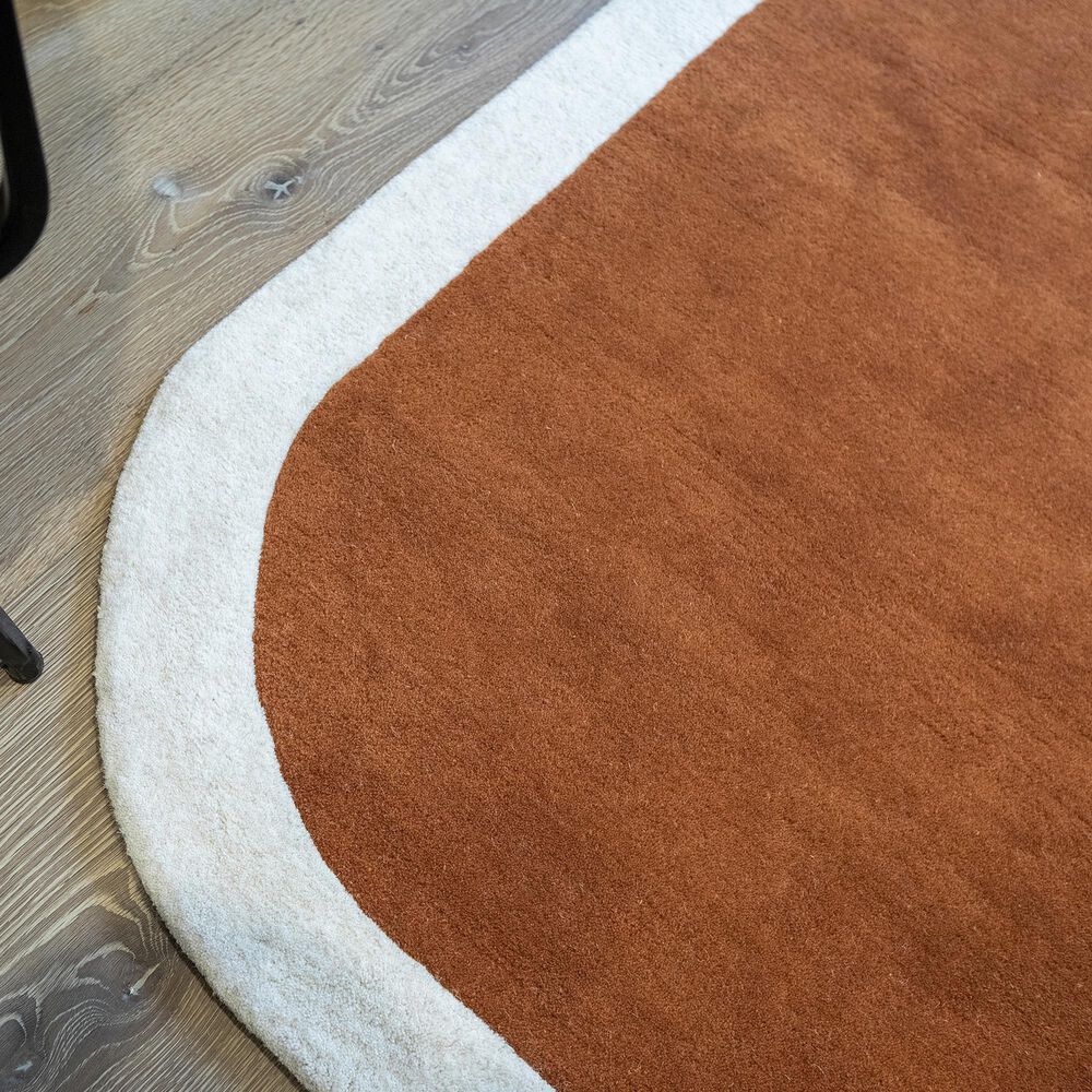 Momeni Tallulah 5' x 8' Copper Area Rug, , large