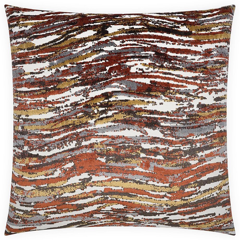 D.V.Kap Inc Stillwater 24" x 24" Throw Pillow in Terra, , large