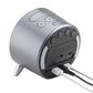 iHome Bluetooth Alarm Clock with Dual USB Charging and Ambient Light in Grey, , large