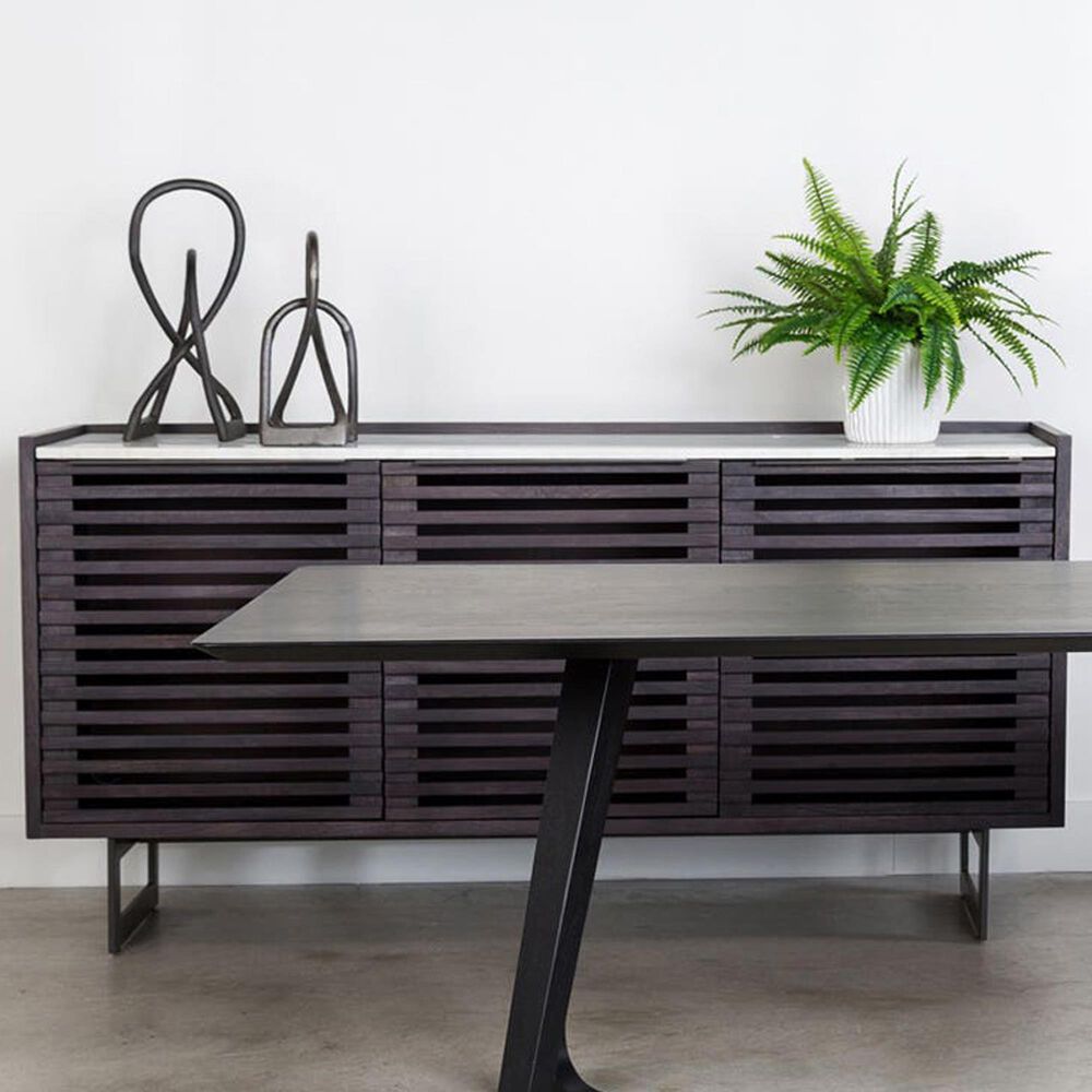 Moe&#39;s Home Collection Paloma Sideboard in Grey, Black and White, , large