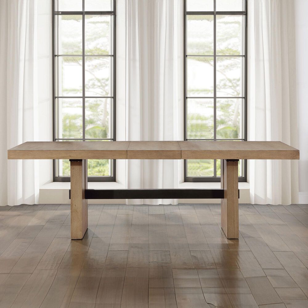 Crystal City  7-Piece Dining Set in Brown and Gray, , large