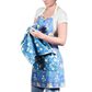 Once Again Home Flower Teapot Attach and Go Apron in Blue, , large