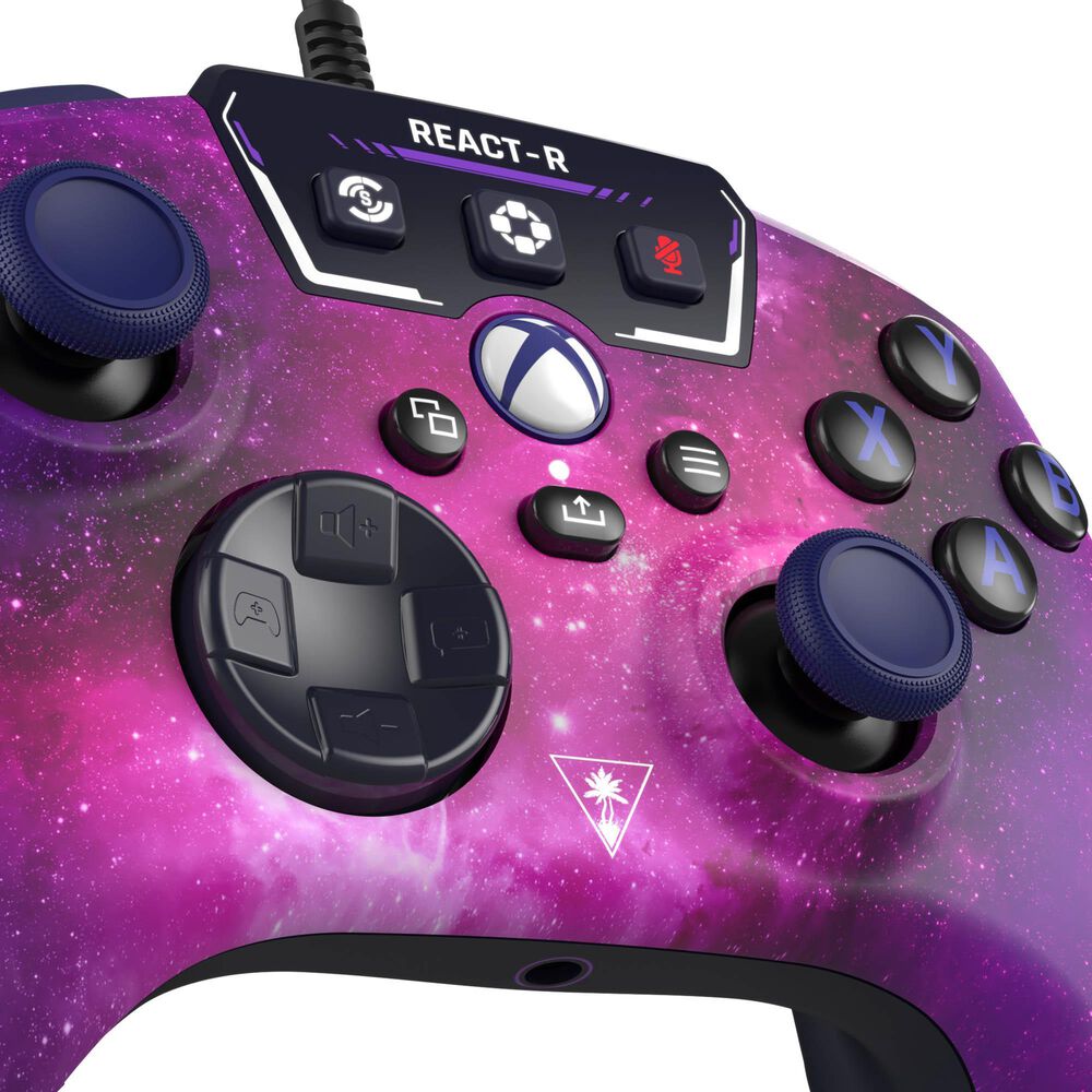 Turtle Beach REACT-R Wired Gaming Controller for Xbox Series X|S/Xbox One in Purple, , large
