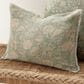 Napa Home and Garden Pascaline 14" x 20" Lumbar Throw Pillow in Blue, , large