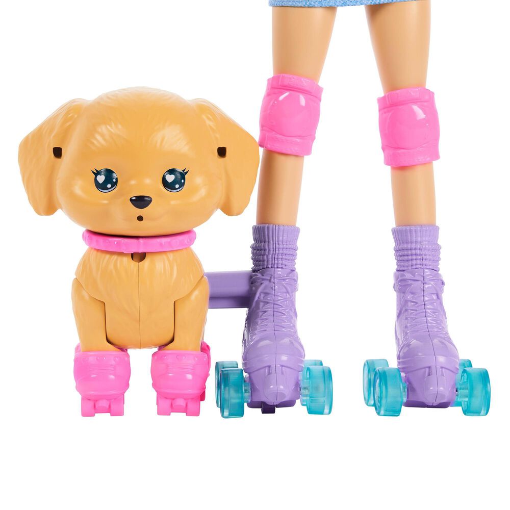 Barbie Feature Pets - Brunette Doll with Puppy, , large