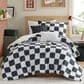 Hampton Park Miley 4-Piece Twin/Twin XL Comforter Set in Black and White, , large
