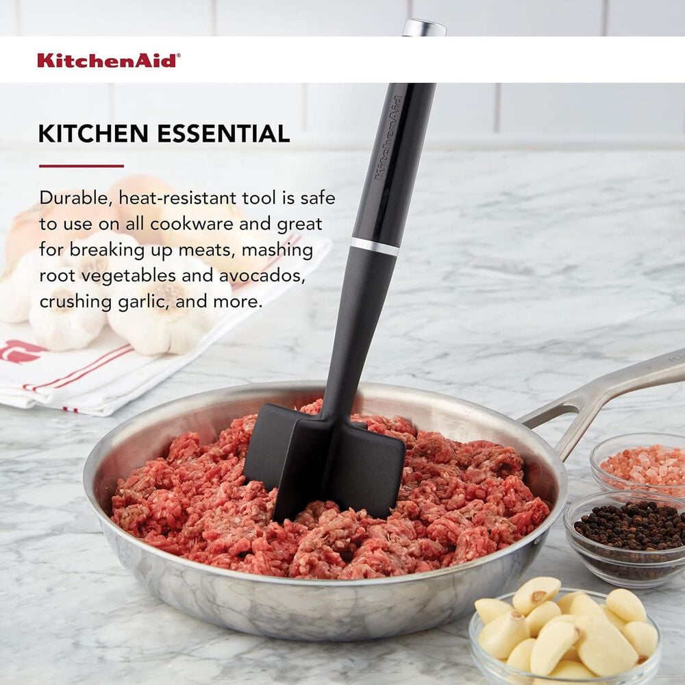 KitchenAid Classic Meat Masher in Black, , large