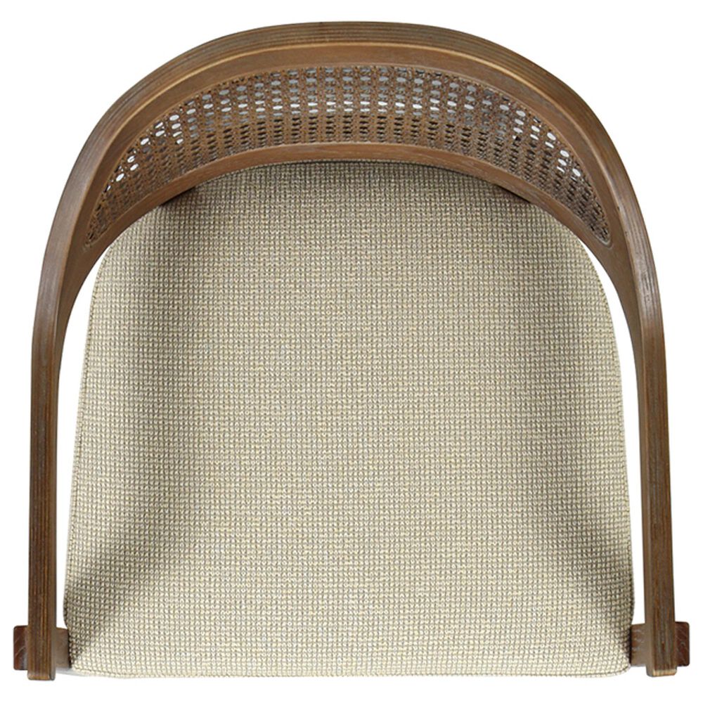 Jennifer Taylor Home Americana 30.5" Bar Stool with Taupe Beige Cushion in Natural, , large