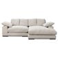 Moe"s Home Collection Plunge 2-Piece Stationary Sectional in Sahara, , large