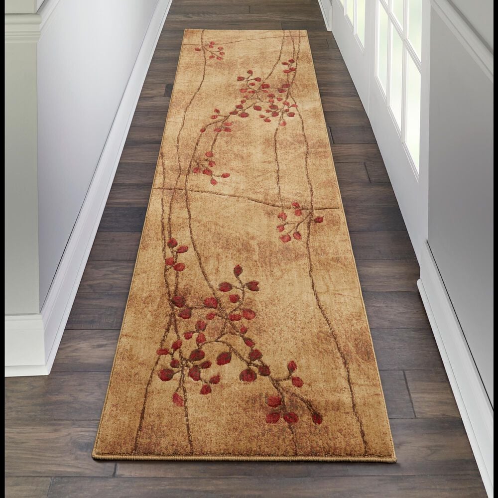 Nourison Somerset ST74-01965 2&#39; x 5&#39;9&quot; Latte Runner, , large
