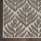 Nourison Aloha 7" x 10" Charcoal Indoor/Outdoor Area Rug, , large