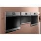 Cafe 30" Built-In Single Electric Convection Wall Oven in Platinum, , large