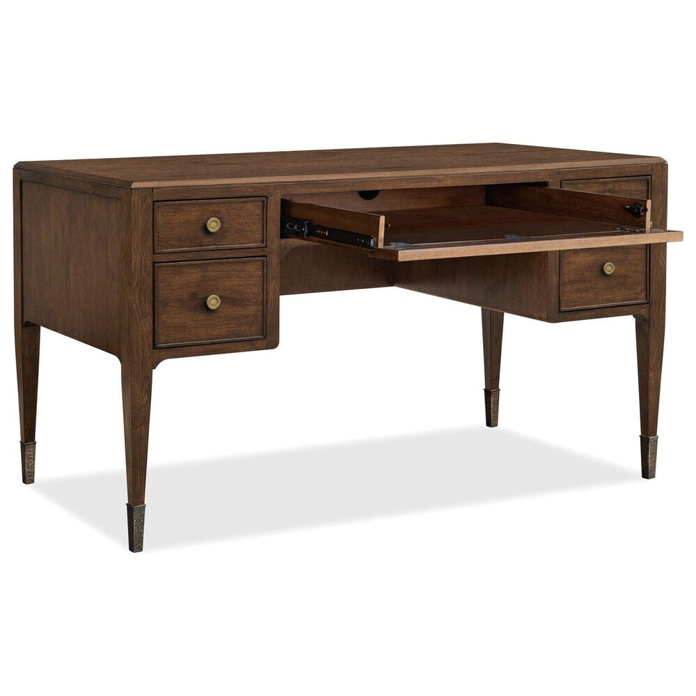Hooker Furniture Cashiers Writing Desk in Chestnut, , large