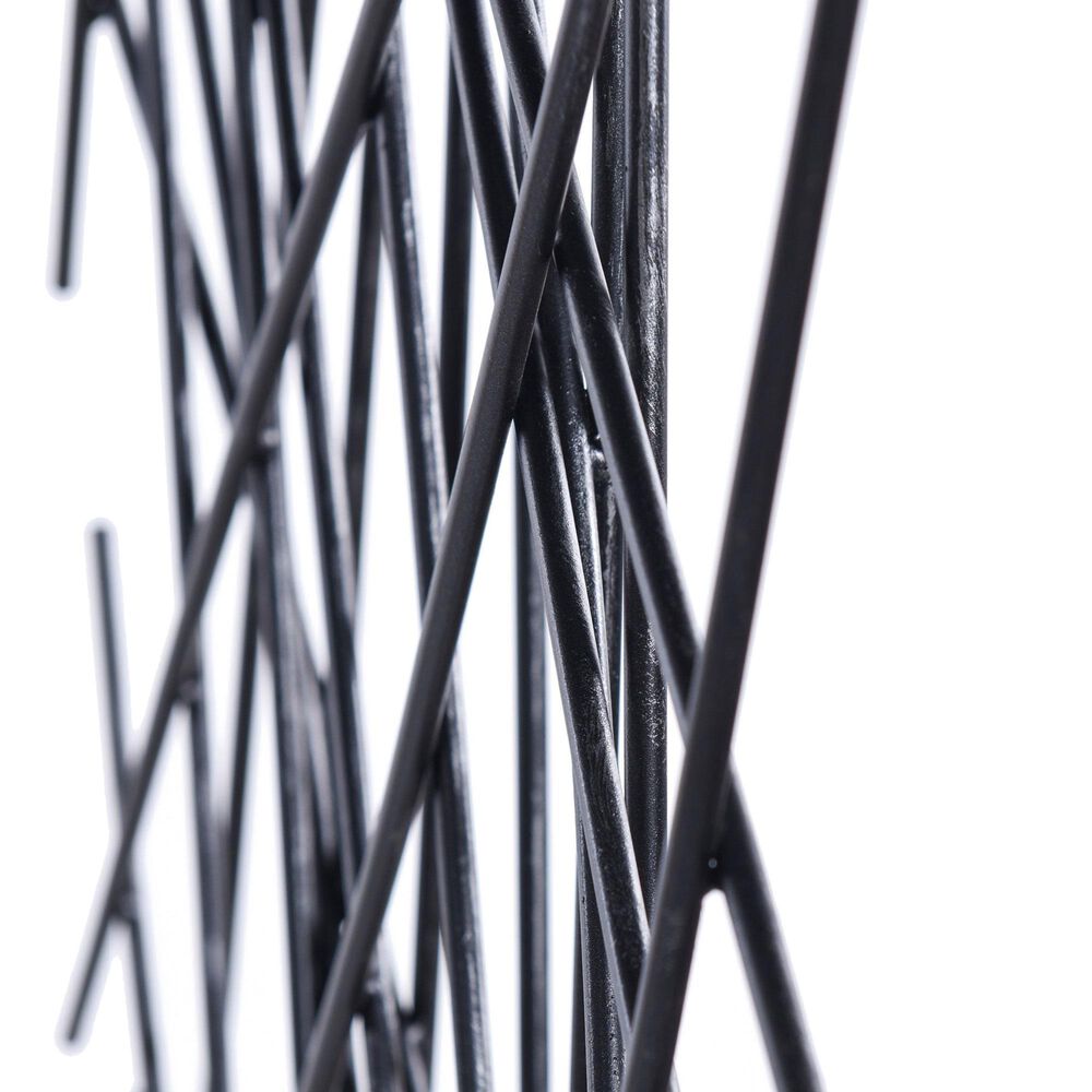 Flair Industries 41&quot; x 20&quot; Abstract Metal Wall Sculpture in Silver, , large